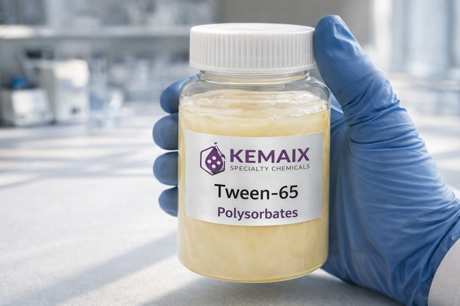 Polysorbate 80 emulsifier for food and pharmaceutical formulations